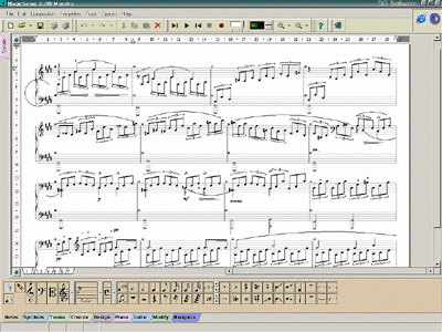 MagicScore Classic - Magnificent music notation software